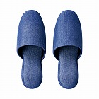 オリジナル布スリッパ　Ｌ　ネイビー５足入り×６