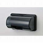 キッチンペーパーホルダー　クリアーブラック