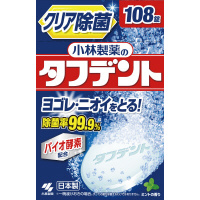 除菌ができるタフデント　総入れ歯用　１０８錠入×６