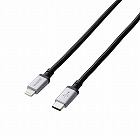 Ｃ‐ライトニングケーブル／高耐久２．０ｍ／ブラック