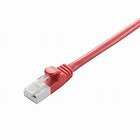 ＬＡＮケーブル　カテ５Ｅ　３ｍ　レッド　簡易包装