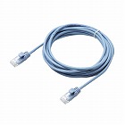 やわらかＬＡＮケーブル／ＣＡＴ５Ｅ／３ｍ／ブルー