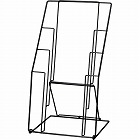 カタログスタンド３段　ブラック　３台