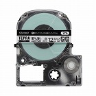 屋外に強いラベル　１２ｍｍ幅　黒文字／白ラベル