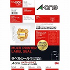 ハイグレードラベル兼用正方形４０面３０ｍｍ１００枚