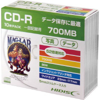 ＣＤ‐Ｒ　データ用　スリムケース１０枚