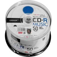 ＴＹシリーズ　ＣＤ‐Ｒ　音楽用　スピンドル５０枚