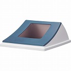 奥行きが揃うカラー分別ペール７０Ｌ　ふたＢＬ