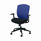 ラフィナート２チェア　肘付　Ｎブルー