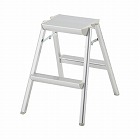 アルミ天板幅広踏台　２段　５６ｃｍ