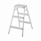アルミ天板幅広踏台　３段　７９ｃｍ
