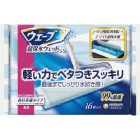 ウェーブ　超保水フロア用ウェットシート１４枚入×６