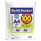 リフィルポケット　Ａ４‐Ｓ　１００枚入×２