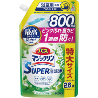 バスマジＳＵＰＥＲ泡グリーンハーブ替８００ｍｌ×５