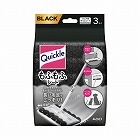 クイックルワイパーもふもふブラック３枚