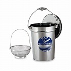 ステンレスすいがら収集缶（中カゴ付）