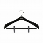 ジャケットハンガー　クリップ　肩厚３５