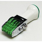 テクノタッチ回転印　欧文　５号日付　［明朝体］