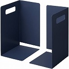 タテヨコ書類ピッタリブックエンドＡ４ネイビー×８組
