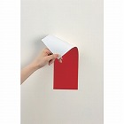 マグネット両面カラーシート赤白