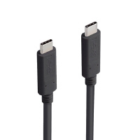 ＵＳＢ３．１（Ｇｅｎ１）Ｃ‐Ｃ／認証品１．０ｍ／黒