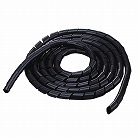 ケーブルチューブ　内径９ｍｍ　２ｍ　黒