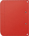 Ａ５サイズにおりたためるＡ４クリップボード＋レッド