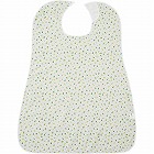 ＬＯｒ食事用エプロン　花柄イエロー