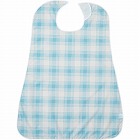 ＬＯｒ食事用エプロン　ブルーチェック