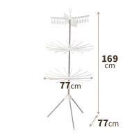 ＰＯＲＩＳＨスタンド式物干しパラソル型３段Ｓ　ＰＳ