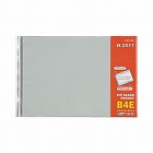 Ｐ．Ｐクリヤーポケット　Ｂ４横　２穴　１０枚入