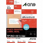 再生紙ラベル　兼用　Ａ４　２１面上下余白　１００枚
