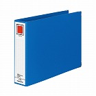 チューブファイルＭタイプ青Ａ４横背幅６４ｍｍ