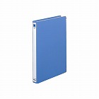スプリングファイル　Ａ４縦　２穴　青　１冊
