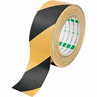 布テープ　トラ　黄／黒　幅５０ｍｍ　１巻
