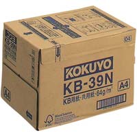 ＫＢ用紙（共用紙）　６４ｇ　Ａ４　５００枚×５冊