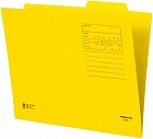 個別フォルダー（カラー）　Ａ４　黄　１０枚