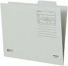 個別フォルダー（カラー）　Ａ４　グレー　１０枚