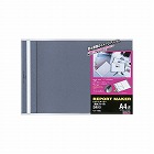レポートメーカー　５０枚収容　Ａ４横　青　５冊