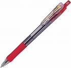 ノック式　タプリクリップボールペン　１．０ｍｍ　赤