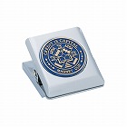 マグネットクリップ特大　口幅５１ｍｍ　青