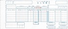 チェーンストア統一伝票　手書き用１型１０００セット