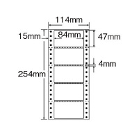 タックフォーム　４．５×１０　５片　１０００枚