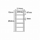 タックフォーム　４．５×１０　５片　１０００枚