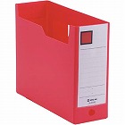 ＧボックスＰＰ　Ａ４横　収納幅１００ｍｍ　赤