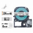 テプラ　ＰＲＯテープ　インデックス透明つや消し黒字