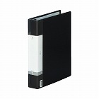 クリヤーブック交換式　黒　Ａ４縦背幅５０ｍｍ