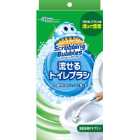 スクラビングバブル流せるトイレブラシ　本体