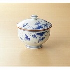 有田焼　ぶどう　蓋付き湯呑　５客入