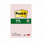ポストイット　再生紙ノート３８×５０　ピンク２０冊